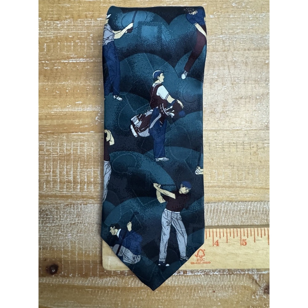 American Sports‎ USA Made Golf Golfer Playful Novelty Tie Father Gift